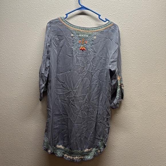 Johnny Was Embroidered Tunic - Picture 2 of 7